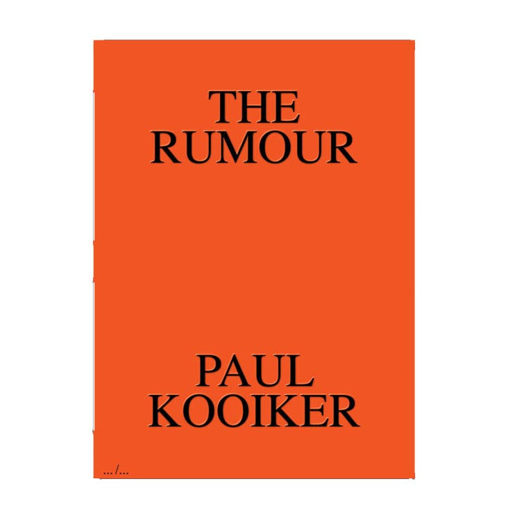 The Rumour - signed – Kominek